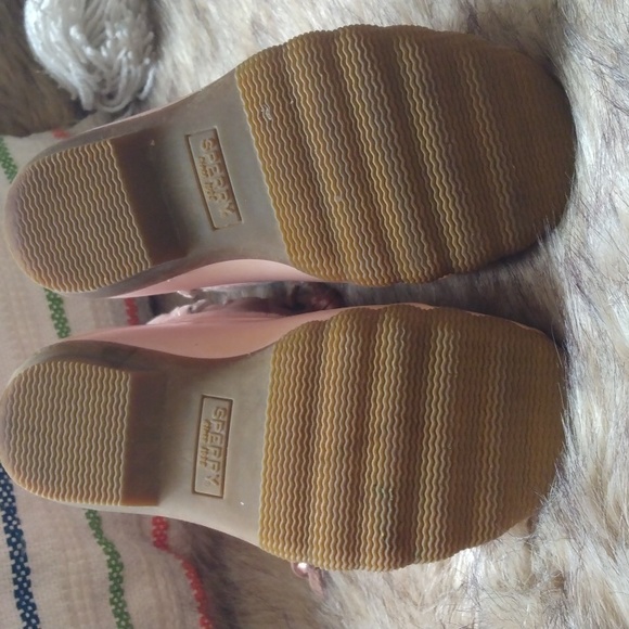 Sperry Pink Saltwater Boots - Picture 8 of 8